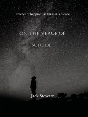 cover image of On the Verge of Suicide